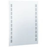 Miroir de salle de bain Vidaxl LED 60x80 cm