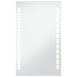 Miroir de salle de bain Vidaxl LED 60x100 cm