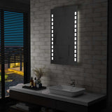 Miroir de salle de bain Vidaxl LED 60x100 cm
