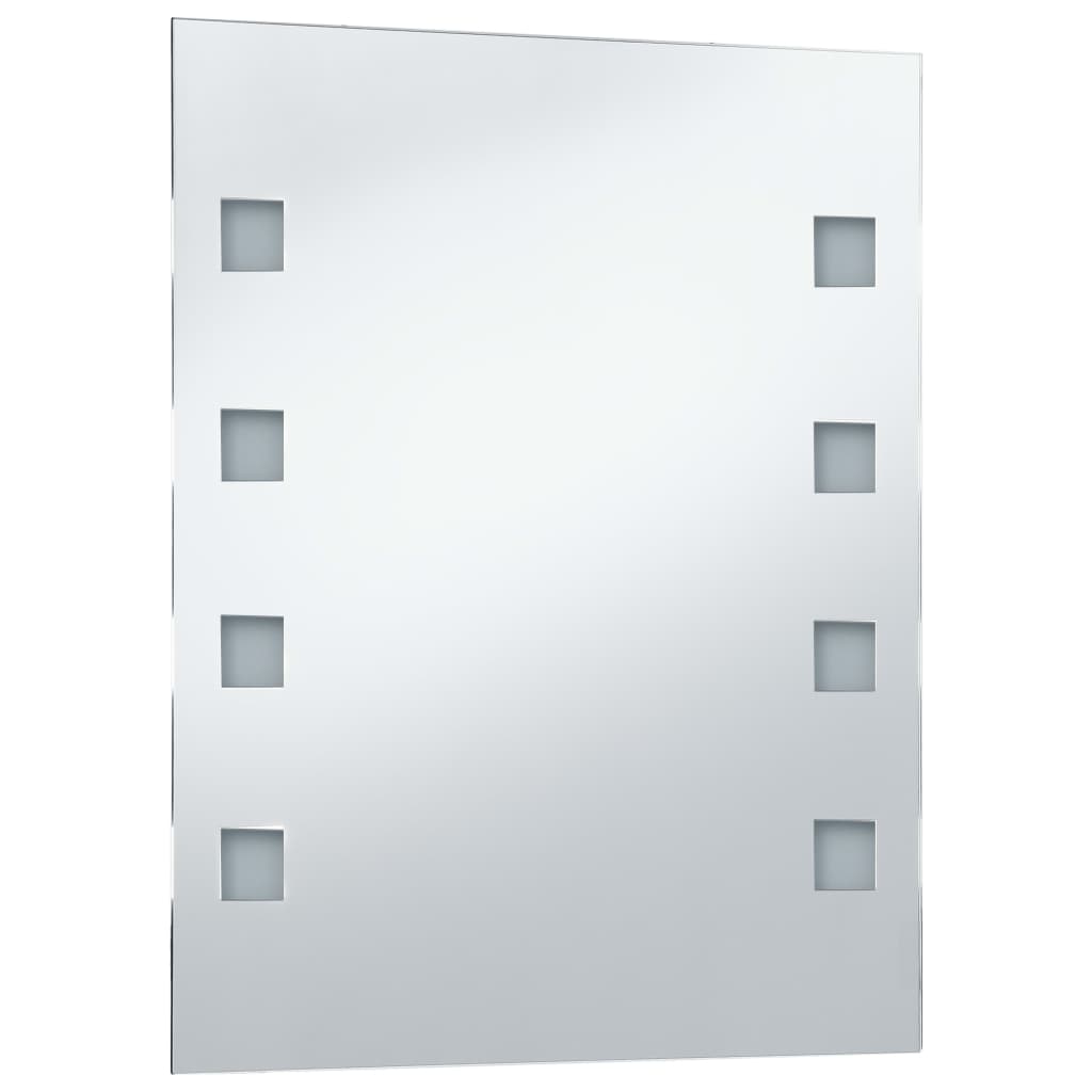 Vidaxl łazienka lustro LED 50 x 60 cm