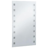 Miroir de salle de bain Vidaxl LED 60x100 cm