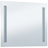 Miroir de salle de bain Vidaxl LED de 100x60 cm