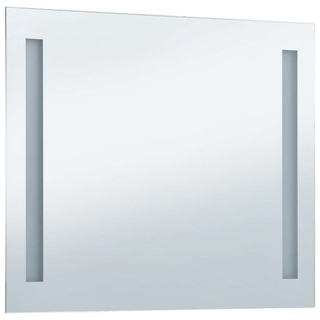 Miroir de salle de bain Vidaxl LED de 100x60 cm