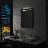 Miroir de salle de bain Vidaxl LED 60x80 cm