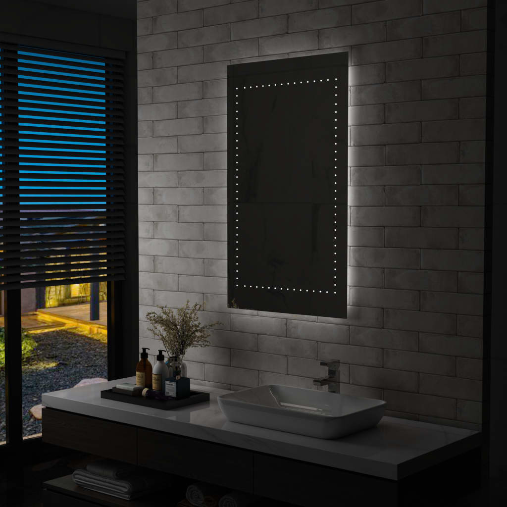 Vidaxl Bathroom Mirror LED 60x100 cm