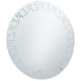 Le miroir de salle de bain Vidaxl LED 70 cm