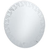 Le miroir de salle de bain Vidaxl a mené 80 cm