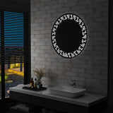 Le miroir de salle de bain Vidaxl a mené 80 cm