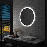 Le miroir de salle de bain Vidaxl a mené 80 cm