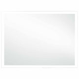 Miroir de salle de bain Vidaxl LED de 100x60 cm