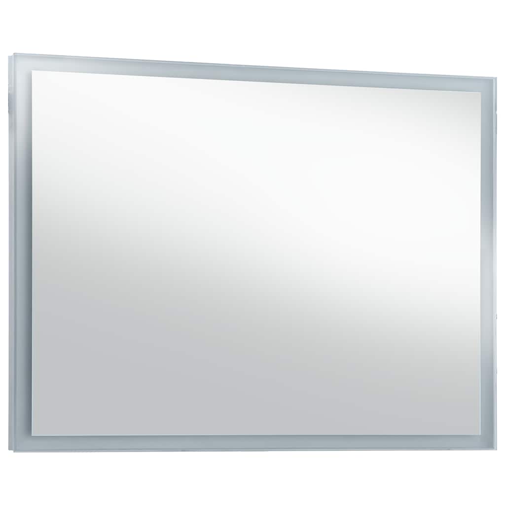 Miroir de salle de bain Vidaxl LED de 100x60 cm