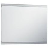 Miroir de salle de bain Vidaxl LED avec capteur tactile 80x60 cm