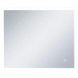 Miroir de salle de bain Vidaxl LED avec capteur tactile 60x50 cm