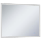 Miroir de salle de bain Vidaxl LED avec capteur tactile 80x60 cm