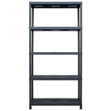 Vidaxl Späichere Rack 260 kg 90X40x18 cm Plastik