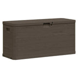 Vidaxl tuinbox 280 l bruin
