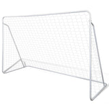 VIDAXL FOOTBOSS BUTS 2 PCS 240x90x150 cm en acier