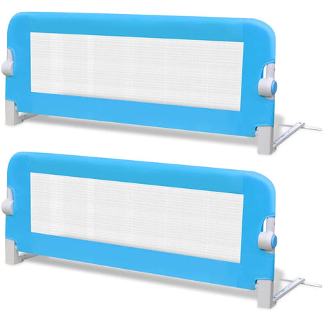 Vidaxl Lits pour enfants 2 PCS 102x42 cm bleu