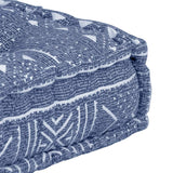 Vidaxl Pouf Fabric Indigo