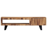 Vidaxl tv meubel 140x30x40 massief acaciahout