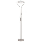 Lampe vidaxl debout 18 W Dimmable 180 cm Colore en argent
