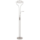 Lampe vidaxl debout 18 W Dimmable 180 cm Colore en argent