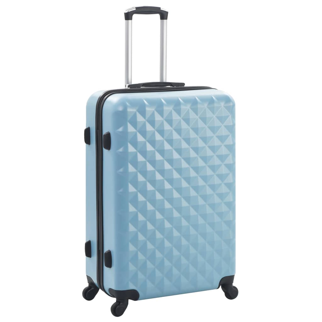 Vidaxl en 3 parties à bagages durs Set Abs Blue