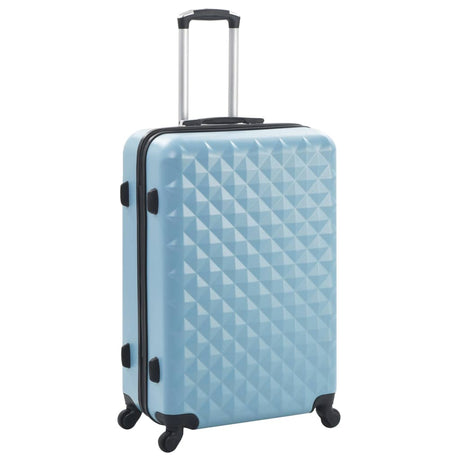 Vidaxl en 3 parties à bagages durs Set Abs Blue