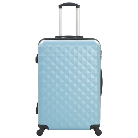 Vidaxl en 3 parties à bagages durs Set Abs Blue