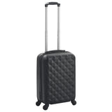 Vidaxl Hard Suitcase ABS Black
