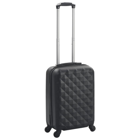 Vidaxl Hard Suitcase ABS Black