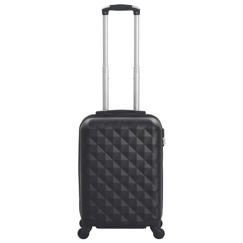 Vidaxl Hard Suitcase ABS Black