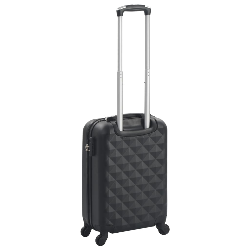 Vidaxl Hard Suitcase ABS Black