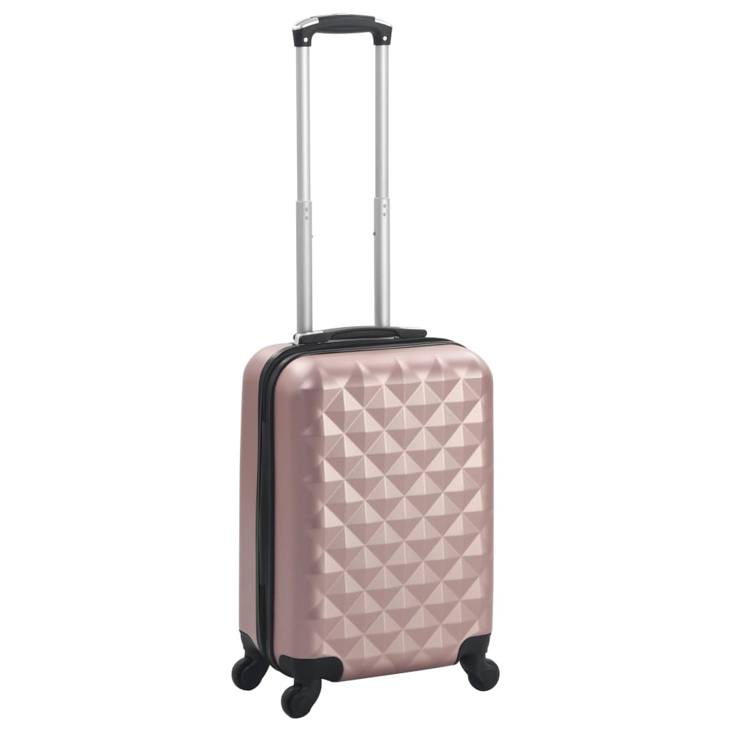 Vidaxl Hard Suitcase Ab Rosé Gold