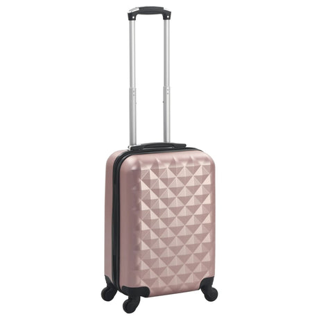 Vidaxl Hard Suitcase Ab Rosé Gold
