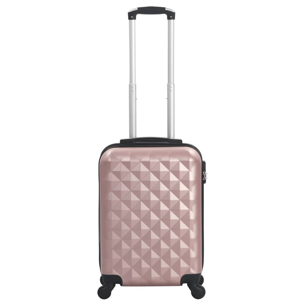 Vidaxl Hard Suitcase Ab Rosé Gold