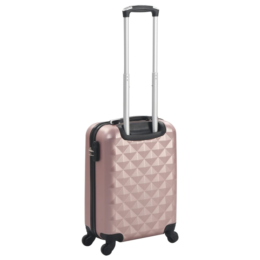 Vidaxl Hard Suitcase Ab Rosé Gold