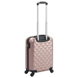 Vidaxl Hard Suitcase Ab Rosé Gold