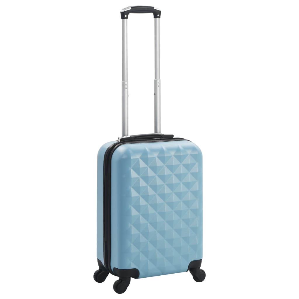 Vidaxl Hard Suitcase ABS bleu