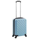 Vidaxl Hard Suitcase ABS bleu