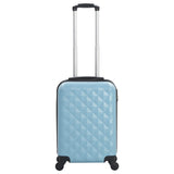 Vidaxl hard suitcase blue