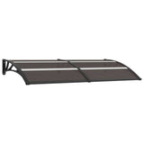 Vidaxl Port Canopy 200x75 cm PC nero