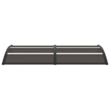 Vidaxl Port Canopy 200x75 cm PC nero