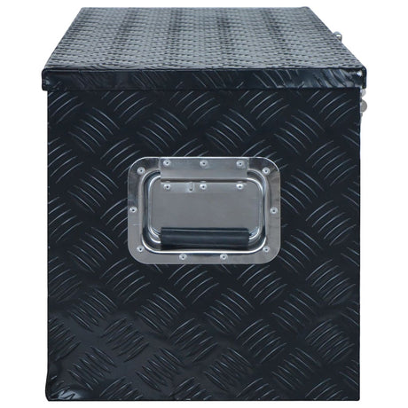 Vidaxl Aluminium Box 1085x370x400 mm noir