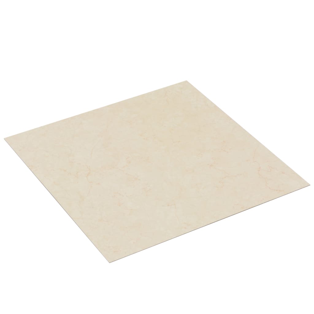 Vidaxl Floorboards Selvlavt 5,11 m² PVC beige