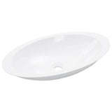 Vidaxl Washbasin 59.3x35.1x10.7 cm en marbre minéral moulé moulé blanc