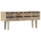Vidaxl dressoir 140x30x60 cm massief mangohout
