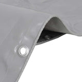Appareil Vidaxl 650 g m² 1,5x6 m gris