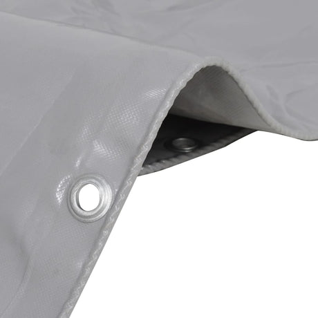 Dispositif Vidaxl 650 g m² 1,5x10 m gris