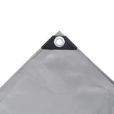 Dispositif Vidaxl 650 g m² 1,5x10 m gris